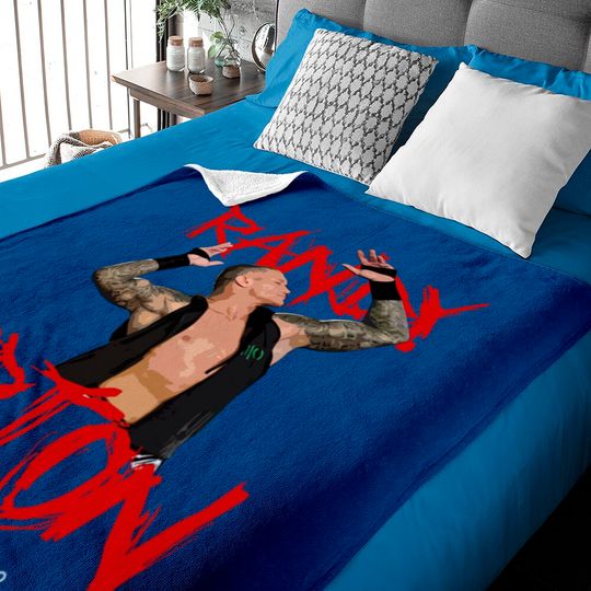 Discover RANDY ORTON BLK - Randy Orton - Baby Blankets