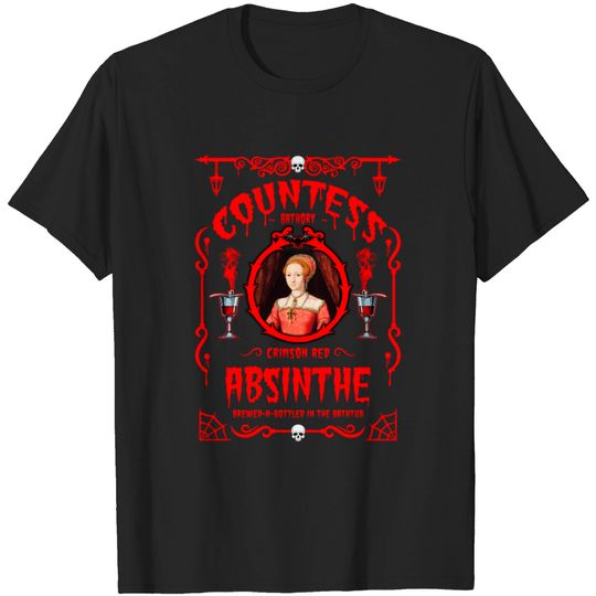 Discover ABSINTHE MONSTERS (COUNTESS BATHORY) - Bathory - T-Shirt