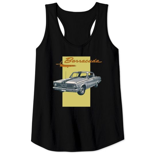 Discover Plymouth Barracuda - Car - Tank Tops