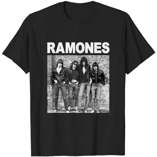 Discover The Ramones Album Cover Punk Rock Tee T-Shirt