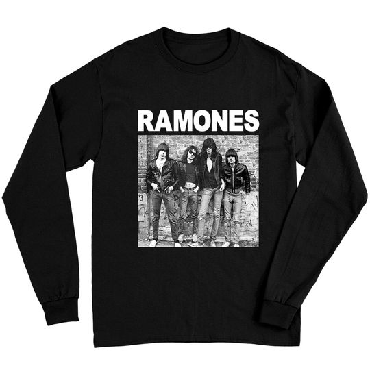 Discover The Ramones Album Cover Punk Rock Tee Long Sleeves