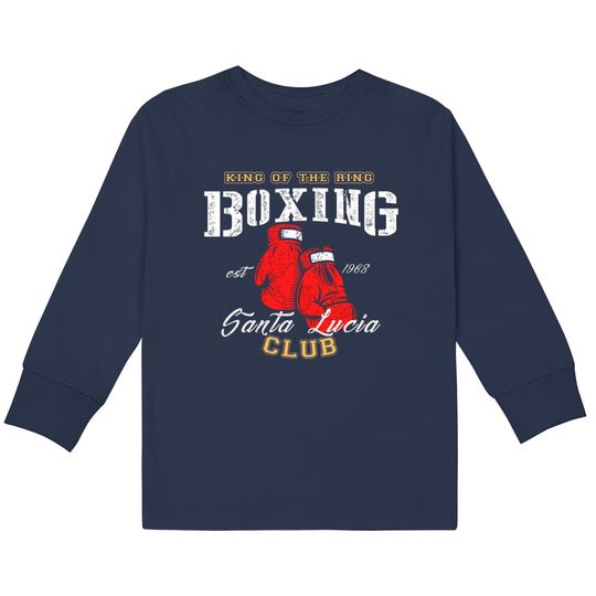 Discover Boxing Club - Boxing -  Kids Long Sleeve T-Shirts
