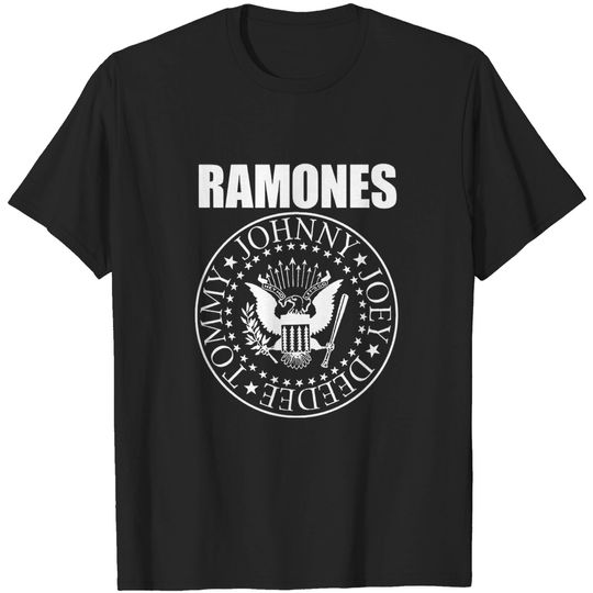 Discover Ramones Ladies Tee: Presidential Seal