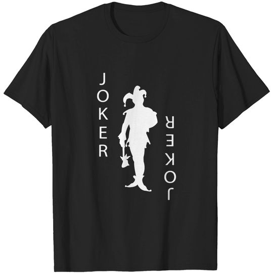 Discover Joker Playing Card Gambling T-shirt
