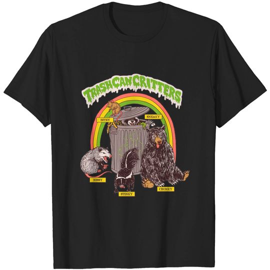 Discover Trash Can Critters - Opossum - T-Shirt