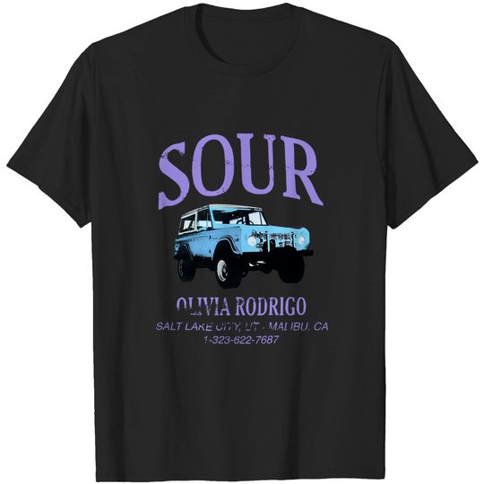 Discover Olivia Rodrigo Concert Sour Album Shirt