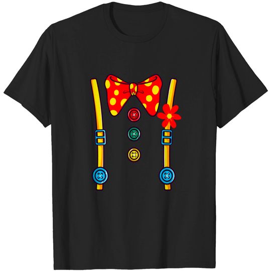 Discover Clown Costume Halloween Vintage T-Shirt
