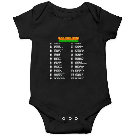 Discover Chris Stapleton All American Road Show 2022 Tour Onesie