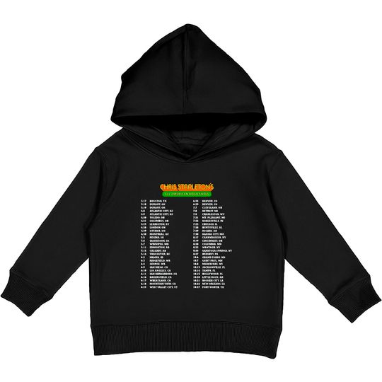 Discover Chris Stapleton All American Road Show 2022 Tour Kids Pullover Hoodies