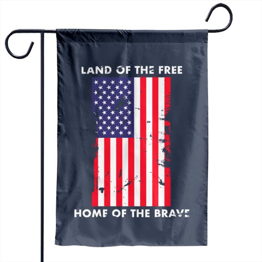 Discover USA Land Of The Free Home The Brave Flag America Garden Flags
