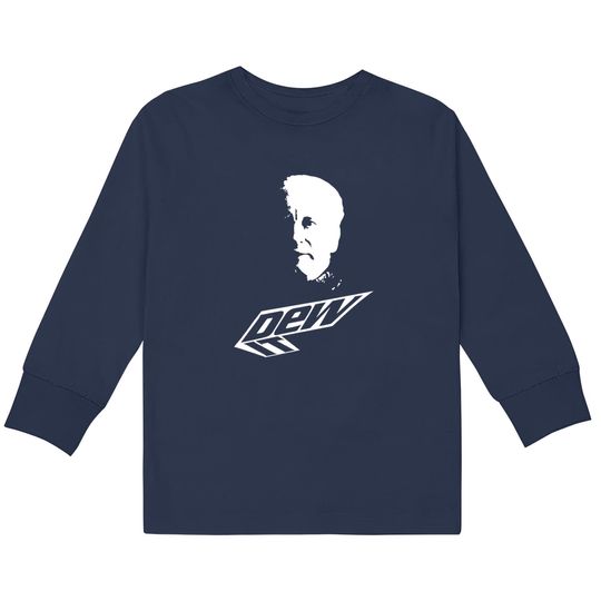 Discover Mountain "Dew It" - Palpatine -  Kids Long Sleeve T-Shirts