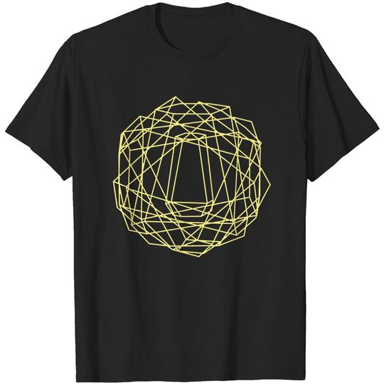 Discover Line Artwork T- Shirt Awesome Line Art T- Shirt (1) T-Shirts