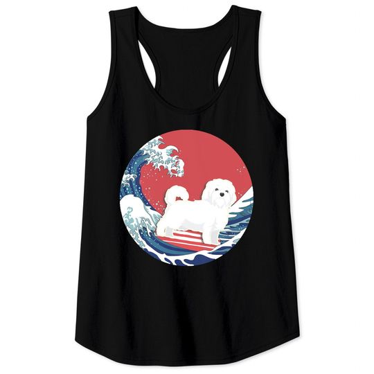 Discover Surfing Maltese Tank Top - Perfect Gift for Maltese Dog Lovers