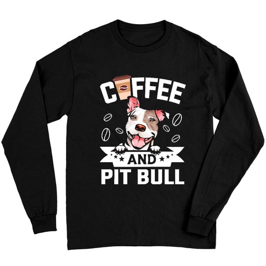 Discover Pit Bull Dog Design Long Sleeve Shirt for Dog Lovers
