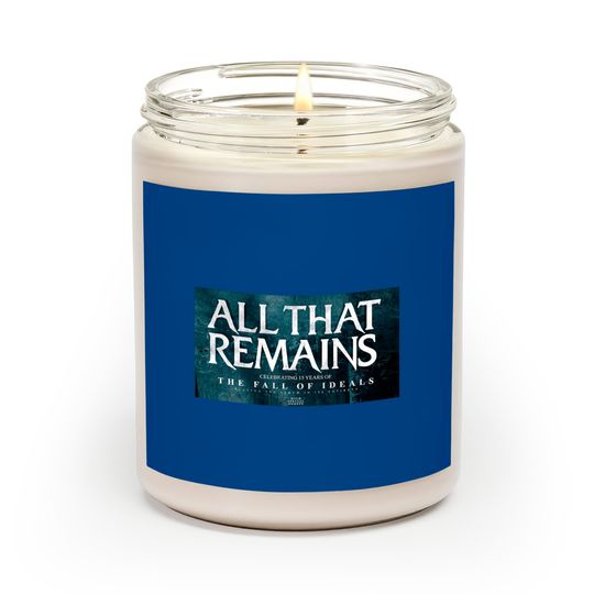 Discover All That Remains The Fall of Ideals Tour 2022 Scented Candles