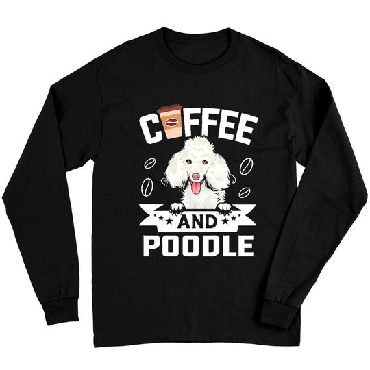 Discover Poodle Dog Design Long Sleeve Shirt for Dog Lovers
