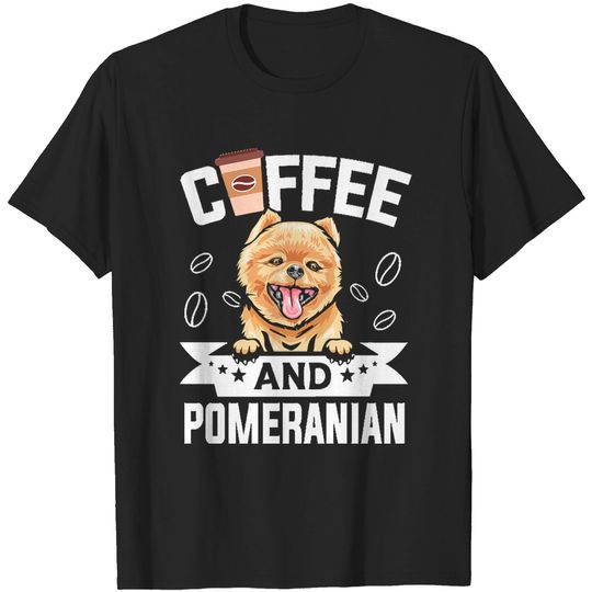 Discover Pomeranian Dog Design T-Shirt for Dog Lovers