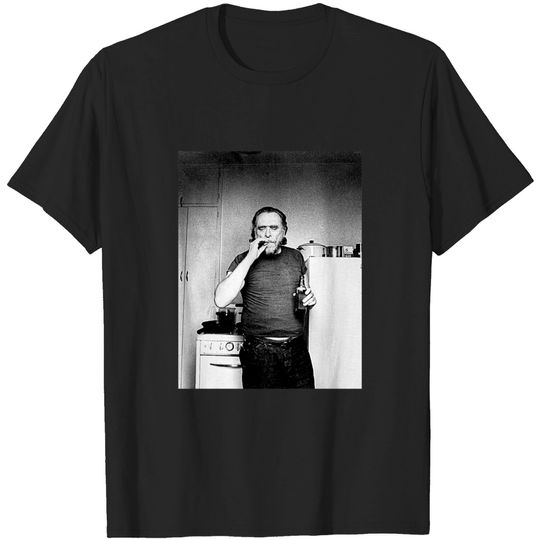 Discover Charles Bukowski ))(( Poet and Novelist Fan Design - Charles Bukowski - T-Shirt