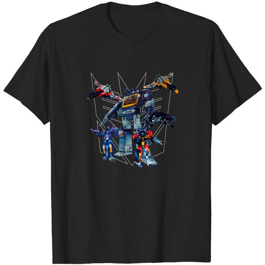Discover Masterpiece Soundwave and Cassettes - Transformers Soundwave - T-Shirt
