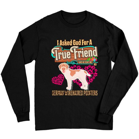 Discover Pointers Gifts Long Sleeve Shirt - Friend Sent by God Design