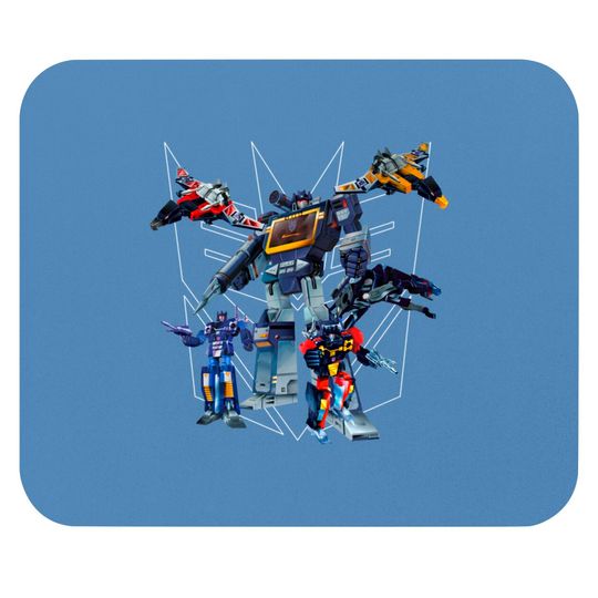 Discover Masterpiece Soundwave and Cassettes - Transformers Soundwave - Mouse Pads