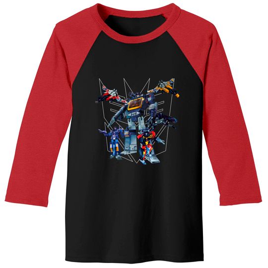 Discover Masterpiece Soundwave and Cassettes - Transformers Soundwave - Baseball Tees