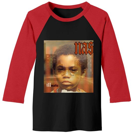 Discover NAS Illmatic Baseball Tees