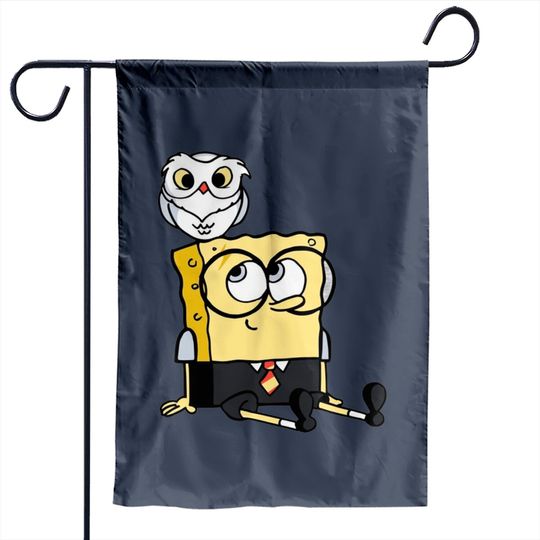 Discover Hello Hedwig - Spongepotter - Garden Flags