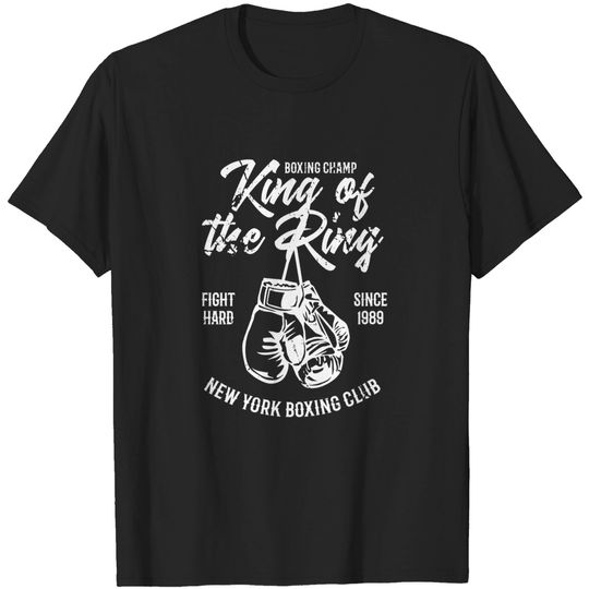 Discover King of The Ring - Boxing Gloves - T-Shirt