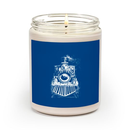 Discover Vintage Locomotive Steam Engine Railroad Trains Scented Candles