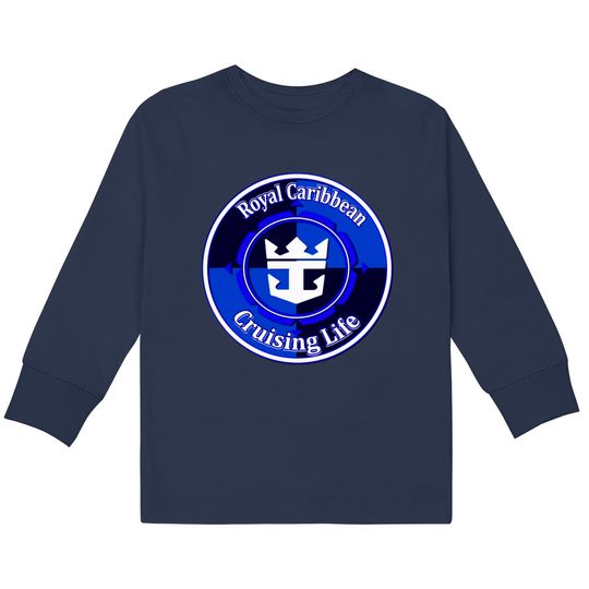 Discover Royal Caribbean Cruise Life - Cruise Vacation -  Kids Long Sleeve T-Shirts