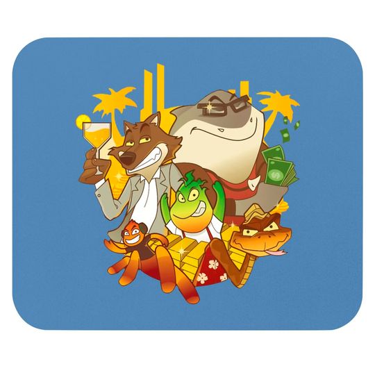Discover The Bad Guys Movie 2022 Classic Mouse Pads