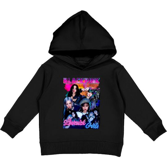 Discover Blackpink Merch Kids Pullover Hoodies,