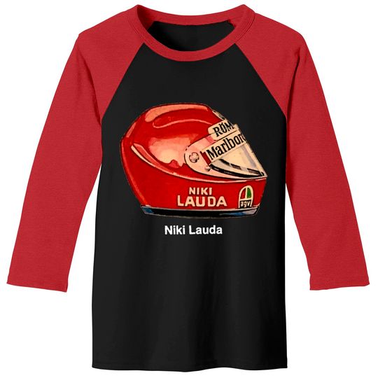 Discover niki lauda helmet Baseball Tees