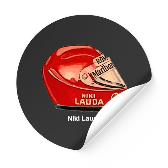 Discover niki lauda helmet Stickers