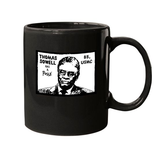 Discover Thomas Sowell has a Posse - Thomas - Mugs