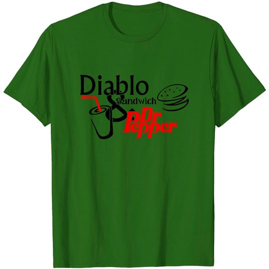 Discover Diablo Sandwich and a Dr. Pepper - Smokey And The Bandit - T-Shirt
