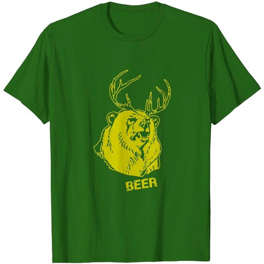 Discover Macs Bear Plus Deer More - Macs Bear Plus Deer More - T-Shirt