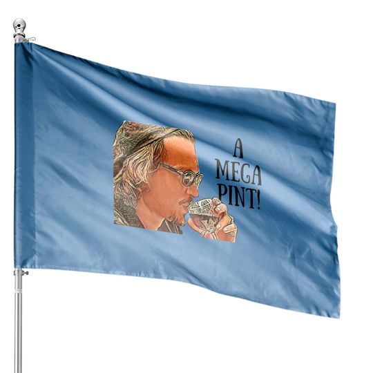 Discover Justice For Johnny Depp Mega Pint House Flag