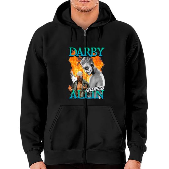 Discover Darby Vintage - Darby Allin - Zip Hoodies