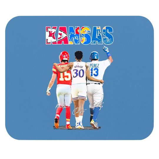 Discover KU Kansas Jayhawk 2022 Champions Mens Basketball Mouse Pads