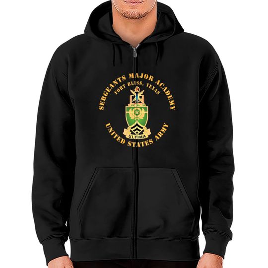 Discover Sergeants Major Academy DUI Zip Hoodies