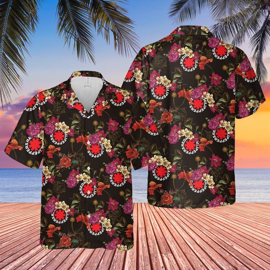 Discover Red Hot Chili Peppers Button Up Shirts, RHCP Hawaiian Shirts