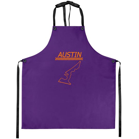 Discover Race Track In Austin Car Racing Circuit Fan Gift T Aprons