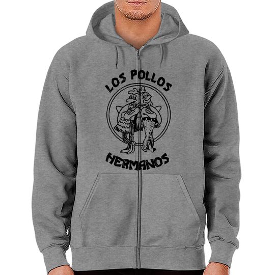 Discover LOS POLLOS HERMANOS chicken brothers Breaking Heis Zip Hoodies