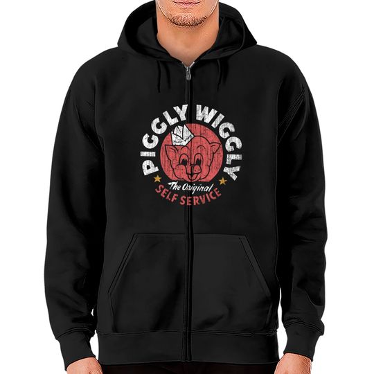 Discover Piggly Wiggly - Piggy - Zip Hoodies