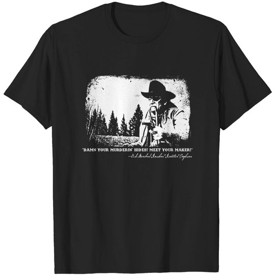 Discover Rooster Cogburn from True Grit - John Wayne - T-Shirt