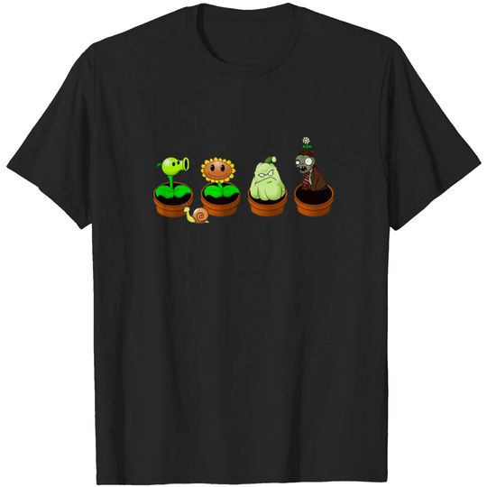 Discover Zen Garden - Plants Vs Zombies - T-Shirt