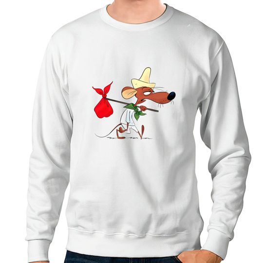 Discover Slowpoke Rodriguez - Mouse Cartoon - Sweatshirts