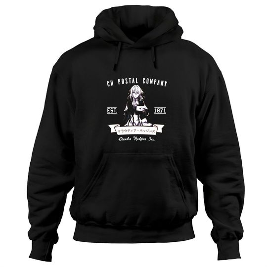 Discover Anime & Violet Evergarden - Ch Postal Company Anime Hoodie Men's Teen Otaku Cap Pullover Sweatshirt